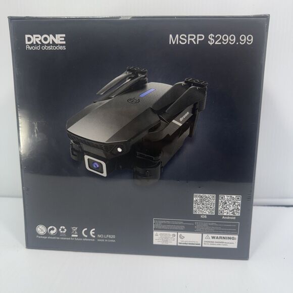 YOMI LF-620 Drone Avoid Obstacles 4K Camera Foldable Quadcopter New In seal Box - Picture 1 of 6